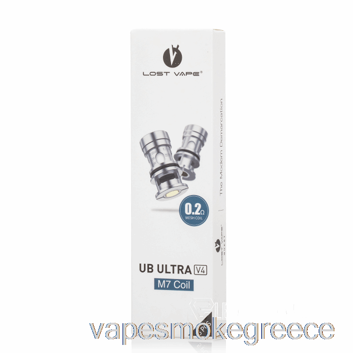 Vape Greece χαμένα πηνία αντικατάστασης Vape Ultra Boost [v4] πηνία 0,2ohm M7